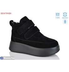Черевики жіночі на зиму (8 пар р.36-41) чорний  "QQ&Панда"