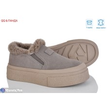 Сліпони жіночі на зиму (8 пар р.36-41) сірий  "QQ&Панда"