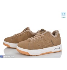 Кросівки жіночі на зиму (8 пар р.36-41) коричневий  "Mirella"