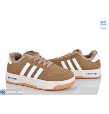 Кросівки жіночі на зиму (8 пар р.36-41) коричневий  "Mirella"