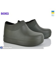 Калоші чоловічі на зиму (8 пар р.40-45) зелений  "Roks"