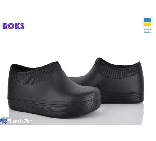 Калоші жіночі на зиму (8 пар р.37-40) чорний  "Roks"