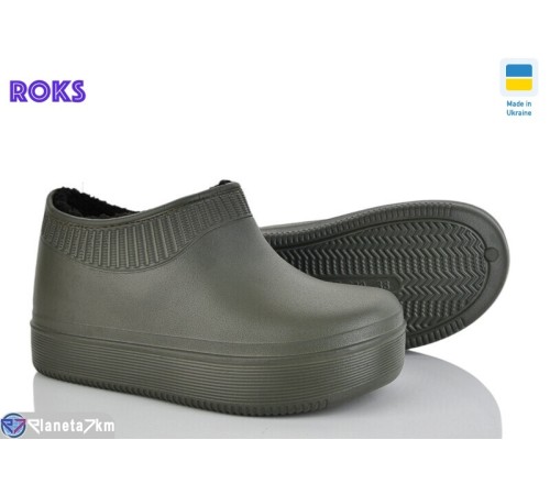 Калоші жіночі на зиму (8 пар р.37-40) зелений  "Roks" Калоші жіночі на зиму (8 пар р.37-40) зелений  "Roks"