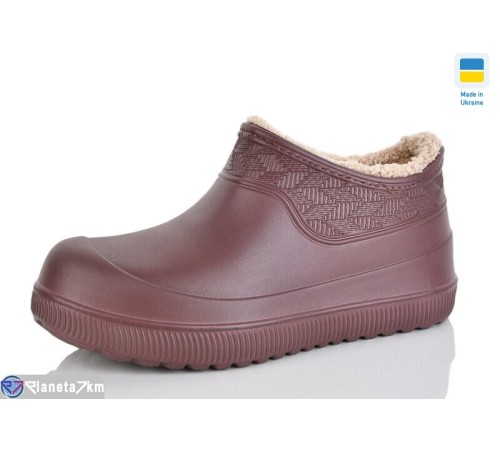 Калоші жіночі на зиму (8 пар р.37-41) коричневий  "LUCKY"