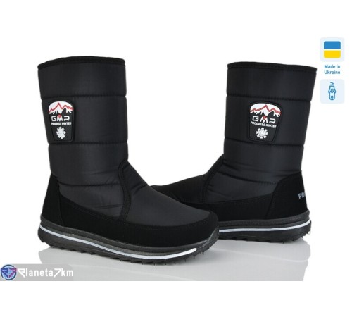 Дутики жіночі на зиму (6 пар р.37-42) чорний  "OLLA"