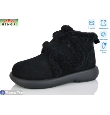 Черевики жіночі на зиму (8 пар р.36-41) чорний  "HENGJI-ELENA"
