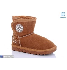 Дитячі Уггі на зиму (8 пар р.28-32) коричневий  "MEDLEN"