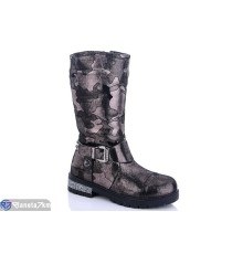 Дитячі чоботи на зиму (8 пар р.32-37) чорний  "MEDLEN"