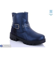 Черевики дитячі на зиму (8 пар р.33-38) синій  "MEDLEN"