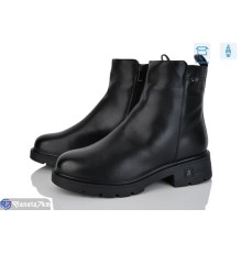 Черевики жіночі на зиму (6 пар р.36-41) чорний  "Vitta"