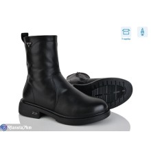 Черевики жіночі на зиму (6 пар р.36-41) чорний  "Vitta"