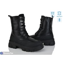 Черевики жіночі на зиму (6 пар р.36-41) чорний  "Vitta"