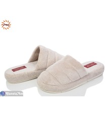 Тапки жіночі на весну/осінь (8 пар р.37-40) бежевий  "Jumay"