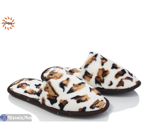 Тапки жіночі на весну/осінь (7 пар р.37-40) бежевий  "Jumay"