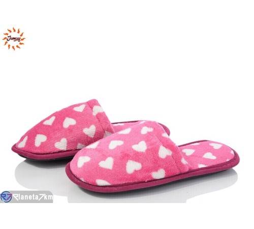 Тапки жіночі на весну/осінь (7 пар р.37-40) рожевий  "Jumay"