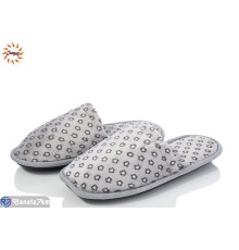 Тапки жіночі на весну/осінь (7 пар р.37-40) сірий  "Jumay"