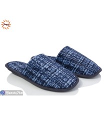 Тапки чоловічі на весну/осінь (7 пар р.41-45) синій  "Jumay"