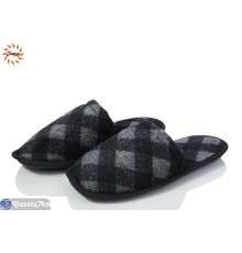 Тапки чоловічі на весну/осінь (7 пар р.41-45) чорний  "Jumay"