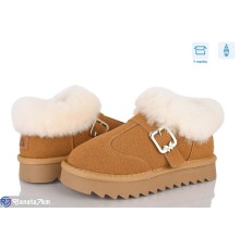 Дитячі Уггі на зиму (8 пар р.32-37) camel  "Kamila"