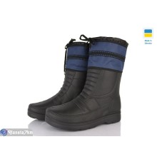 Чоловічі чоботи з піни на зиму (8 пар р.41-45) чорний  "Gelena"