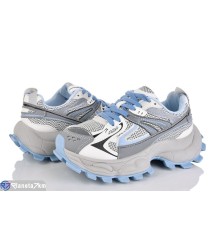 Кросівки жіночі на весну/осінь (8 пар р.36-41) сірий  "LOREDANA"