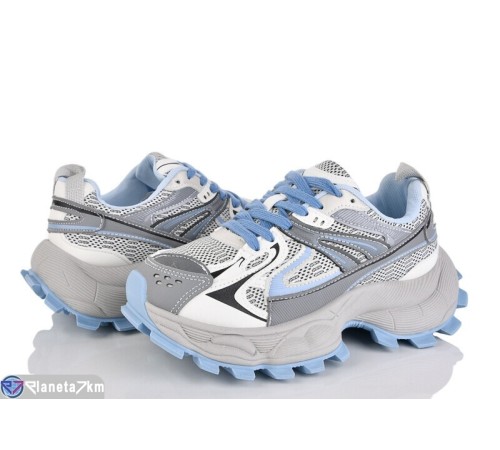 Кросівки жіночі на весну/осінь (8 пар р.36-41) сірий  "LOREDANA"