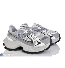 Кросівки жіночі на весну/осінь (8 пар р.36-41) сірий  "LOREDANA"