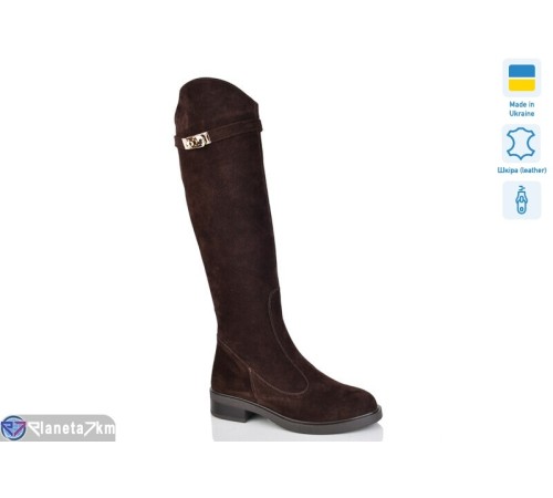 Чоботи жіночі на зиму (6 пар р.37-41) коричневий  "LIKA"