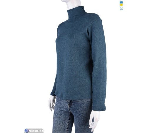 Гольф жіночий на зиму (6 шт. р.сетка S-3XL) зелений  "Danko"