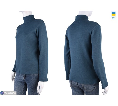 Гольф жіночий на зиму (6 шт. р.сетка S-3XL) зелений  "Danko"