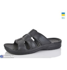 Шлепки чоловічі на літо (6 пар р.41-45) чорний  "LOTTOS"