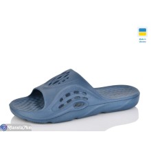 Шлепки чоловічі на літо (6 пар р.41-45) синій  "LOTTOS"