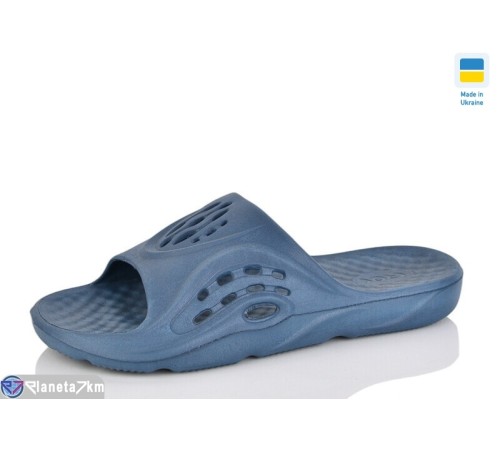 Шлепки чоловічі на літо (6 пар р.41-45) синій  "LOTTOS"
