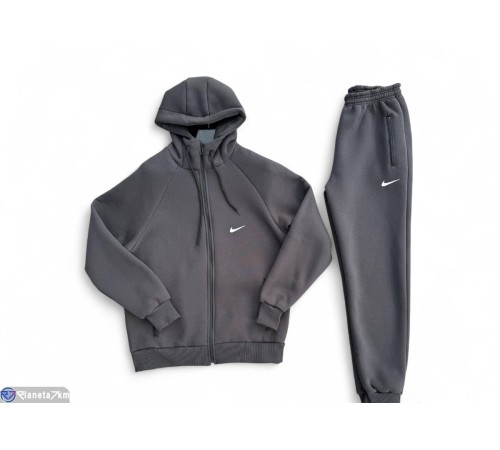 Спортивний костюм чоловічий на зиму (5 шт. р.сетка S-2XL) сірий  "Peton"