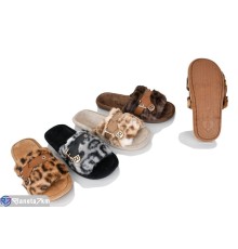 Тапки жіночі на весну/осінь (6 пар р.36-41) мікс  "Ladmir"