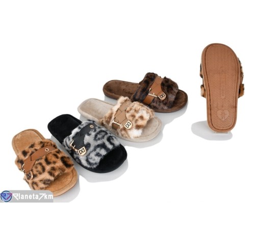 Тапки жіночі на весну/осінь (6 пар р.36-41) мікс  "Ladmir"
