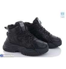 Черевики жіночі на зиму (8 пар р.36-41) чорний  "HoRIK"