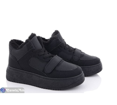 Черевики жіночі на зиму (8 пар р.36-41) чорний  "HoRIK"