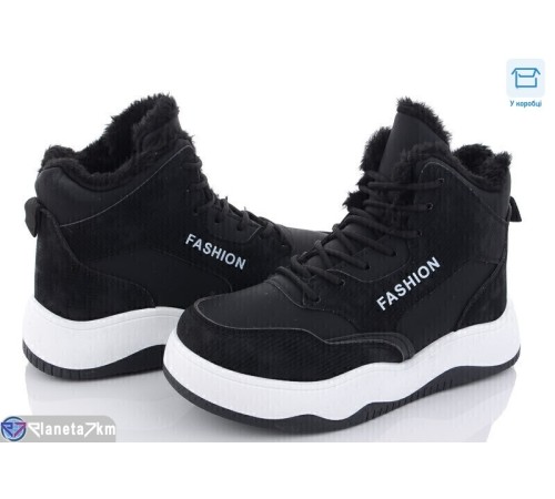 Черевики жіночі на зиму (8 пар р.36-41) чорний  "HoRIK"