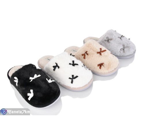 Тапки жіночі на зиму (11 пар р.36-41) мікс  "ELMA"