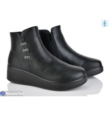 Черевики жіночі на зиму (8 пар р.37-43) чорний  "KANGO"