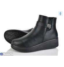 Черевики жіночі на зиму (8 пар р.37-43) чорний  "KANGO"