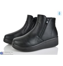Черевики жіночі на зиму (8 пар р.37-43) чорний  "KANGO"