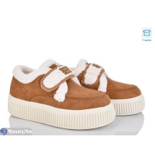 Туфлі жіночі на зиму (8 пар р.36-41) коричневий  "LAVLI"