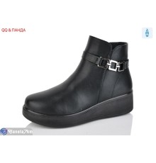 Черевики жіночі на зиму (8 пар р.37-43) чорний  "QQ&Панда" Черевики жіночі на зиму (8 пар р.37-43) чорний  "QQ&Панда"