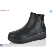 Черевики жіночі на зиму (8 пар р.37-43) чорний  "QQ&Панда"