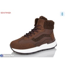 Черевики жіночі на зиму (8 пар р.36-41) коричневий  "QQ&Панда"