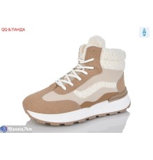 Черевики жіночі на зиму (8 пар р.36-41) бежевий  "QQ&Панда"