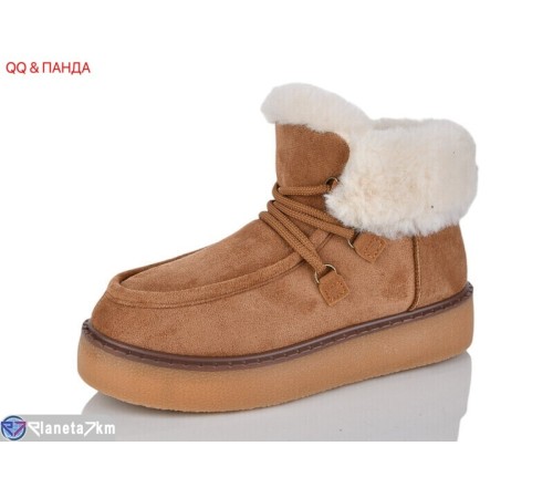 Уггі жіночі на зиму (8 пар р.36-41) camel  "QQ&Панда" Уггі жіночі на зиму (8 пар р.36-41) camel  "QQ&Панда"