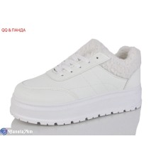 Кросівки жіночі на зиму (8 пар р.36-41) білий  "QQ&Панда"